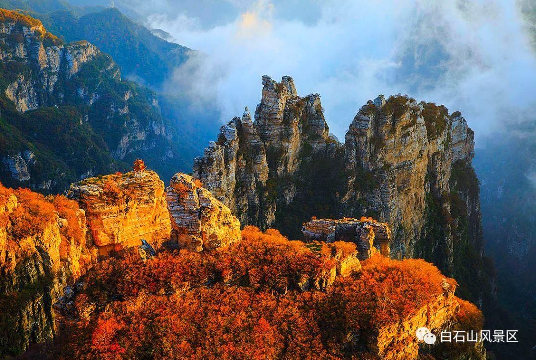 空中画廊|万山红遍！河北12个绝美秋景，邯郸的是这里！