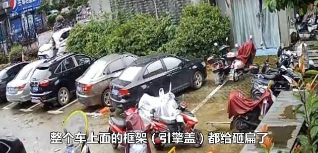  失控|精神病女子情绪失控，19楼抛下煤气罐砸坏豪车，律师：损失或由监护人承担