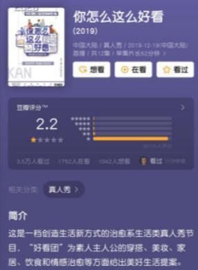  吴昕|评分2.2！综艺《你怎么这么好看》被骂毁三观，吴昕昆凌惹来非议