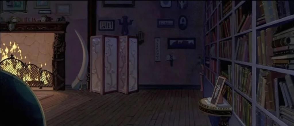  动画|迪斯尼经典动画背景美术资料公开