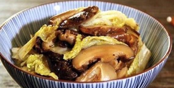  简单|中国菜：黑腐竹红烧肉，素丸竹笋胜瓜烩，娃娃菜炒香菇的简单做法