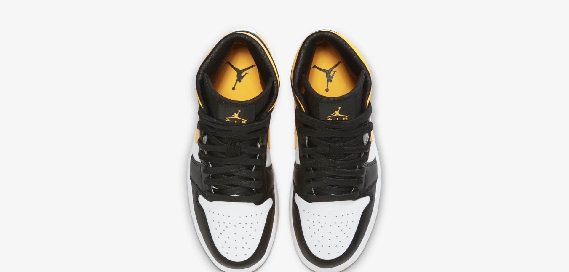  Air|黑脚趾+黄色飞翼！全新Air Jordan 1Mid登场