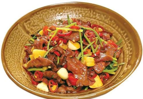  干淀粉|四种小炒羊肉，不一样的口感带给你