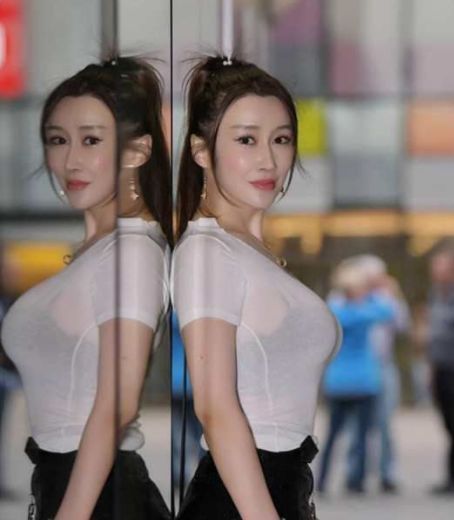  小姐姐|街拍：体态丰盈超美小姐姐，身材好到爆炸，一般人不敢这么穿