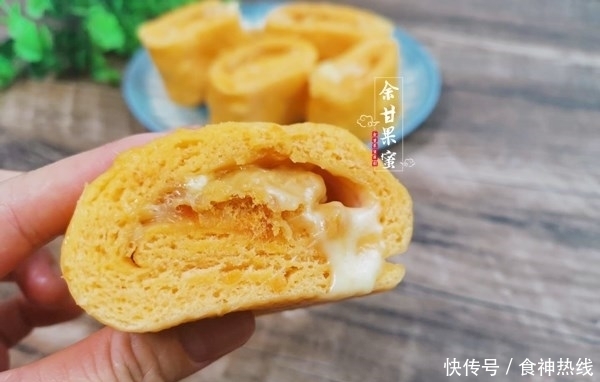 松软|面粉花样做法,一卷一蒸,有牛奶有粗粮,松软香甜,刚出锅吃3个