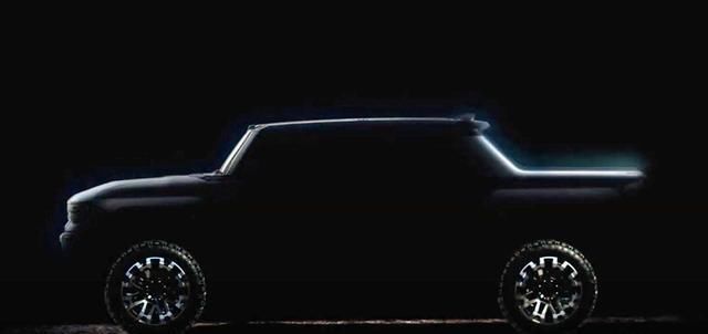 亮相|实锤！悍马EV将会推出皮卡版本，秋季亮相