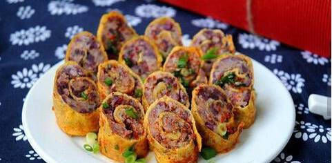 金钱|精选美食:美味金钱卷、椒爆肉片、香辣炸鸡块、火爆腰花的做法