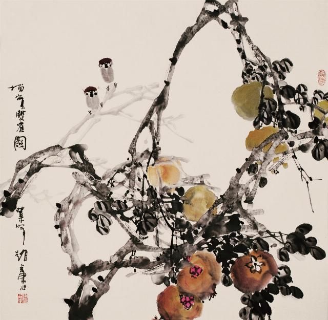 一草一木|赵占东的写意世界一花一鸟皆有情一草一木皆成风景