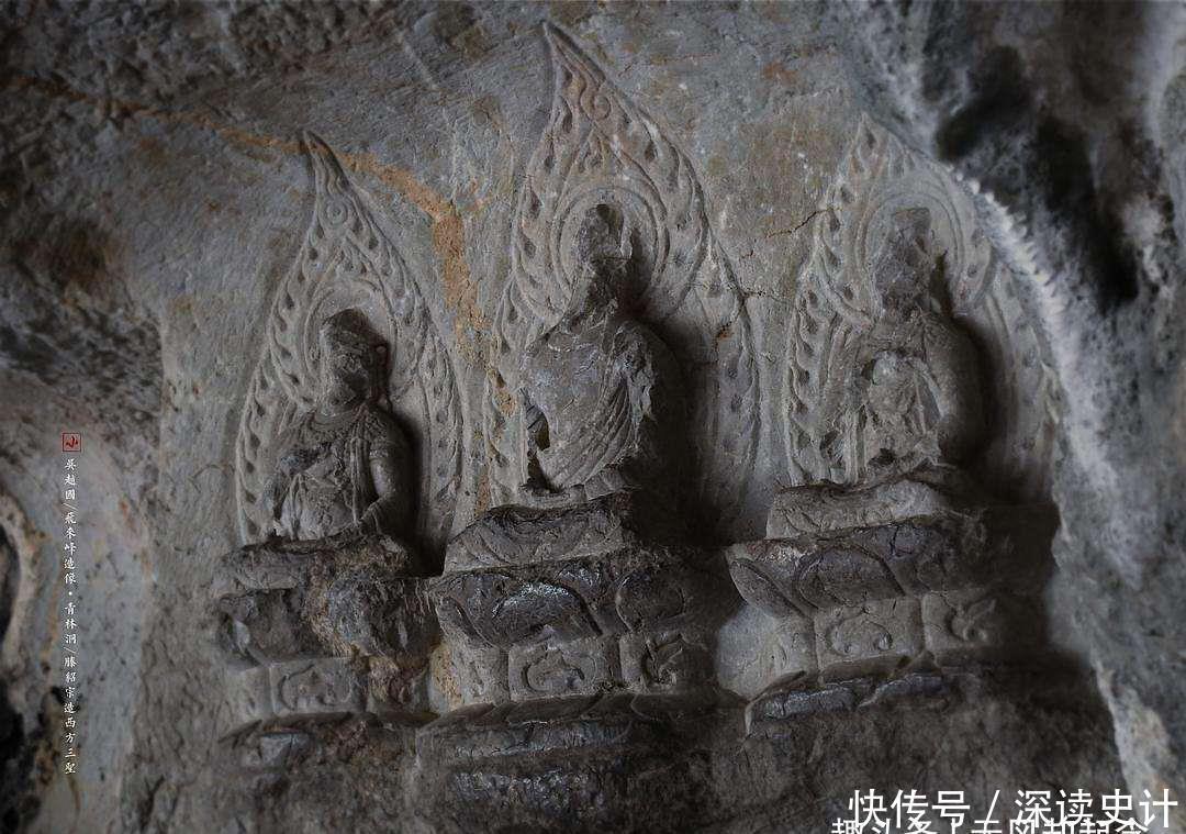 献花|明代文学家游览飞来峰,见到5侍女向元僧人献花,他气得怒砸石像