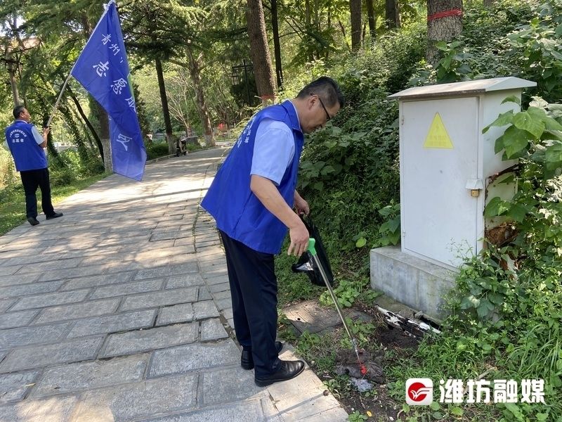 守护碧水，蓝马甲出场！