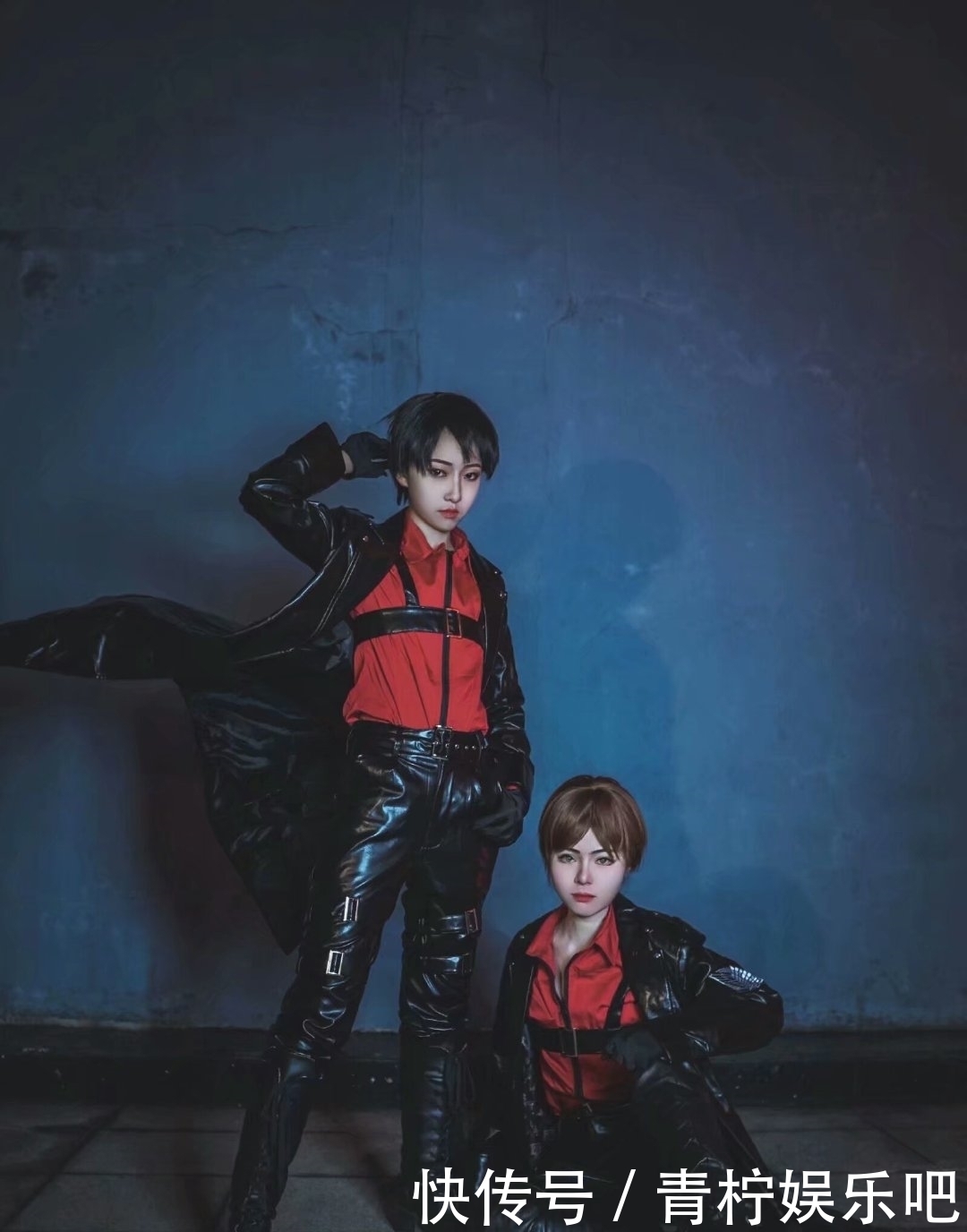 巨人|进击的巨人 利威尔×艾伦cosplay