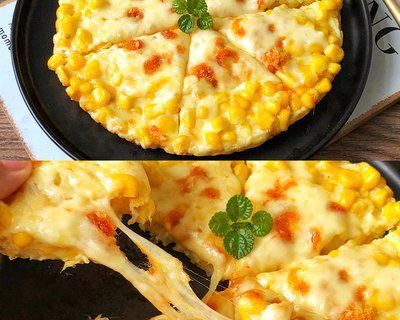  好吃|5分钟搞定黄金芝士玉米烙，金黄酥脆，巨拉丝??巨好吃??