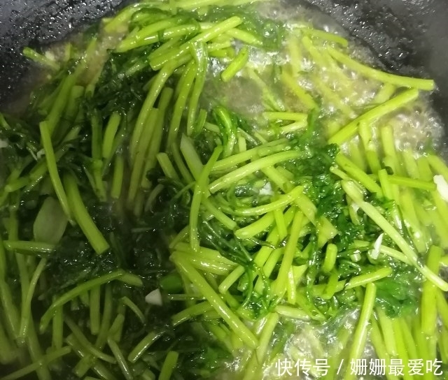 搞定|蚝油茼蒿,十分钟搞定的快手菜