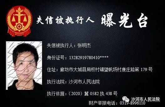 受限|邢台一地实名曝光！这20人将处处受限