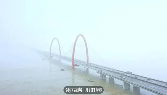  钱塘江|太仙！钱塘江“晨雾奇观”刷屏：恍如海市蜃楼