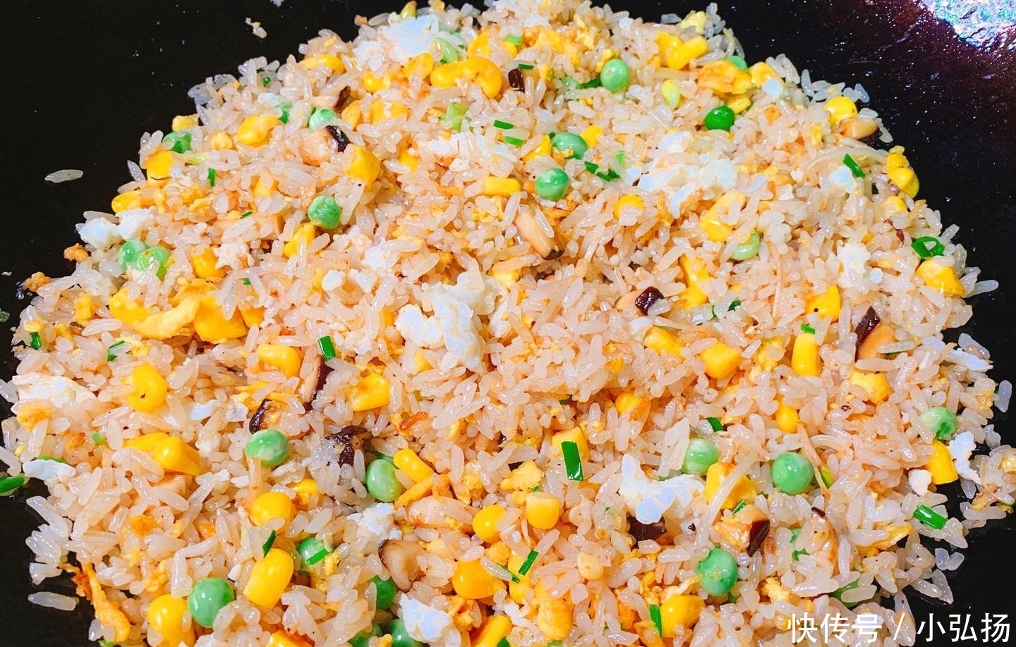 炒饭|此4种素菜一起炒饭,太香了,百吃不腻,第一次做大家抢着吃