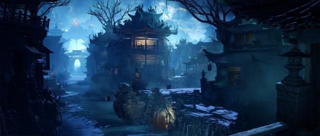  动漫|属于中国古典建筑的独特美感！非常棒的一组动漫古典场景作品赏析