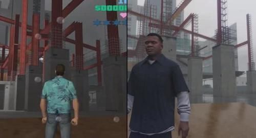 地图|《GTA5》对比罪恶都市“原始地图”两者谁更有情怀二十年经典