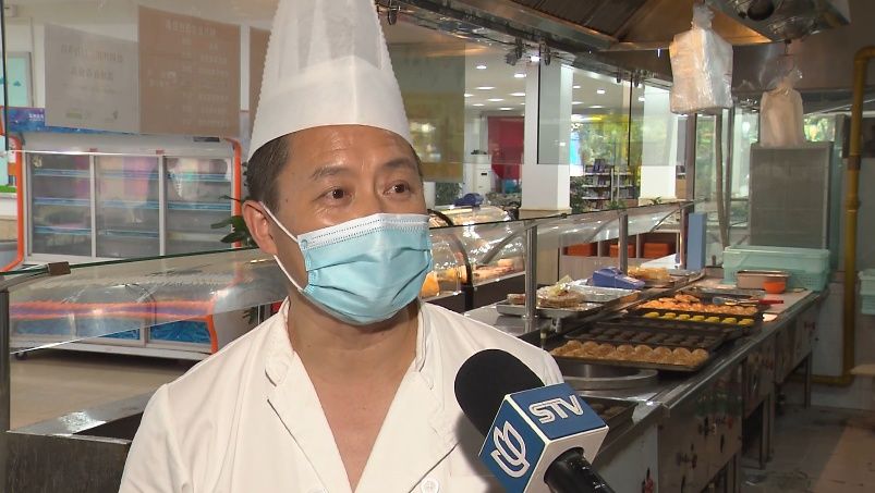 六色|食堂自制“六色”月饼，来看看“别人的学校”……