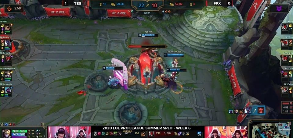  三叉戟|三叉戟效果显著，TES零封FPX继续不败，FPX战术不错，可执行太烂