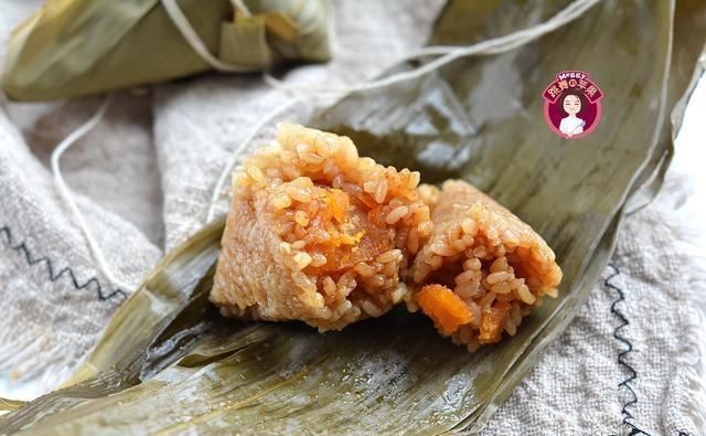 咸蛋|咸蛋黄粽子,吃一个就大呼过瘾,小吃变主食,粽子可以靠边站了