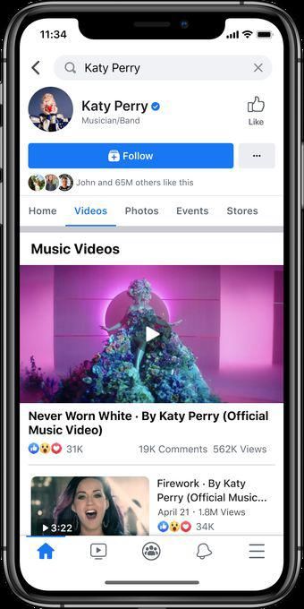 周末|FB将从本周末开始在美国推出官方授权的音乐视频
