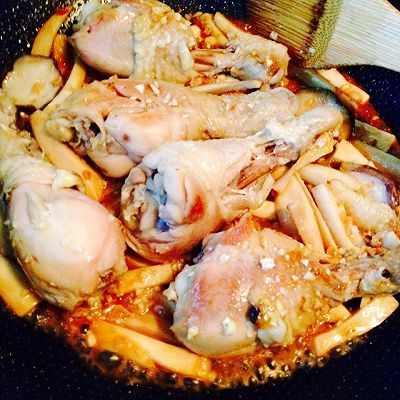  杏鲍菇|鲜香虾米鸡腿杏鲍菇