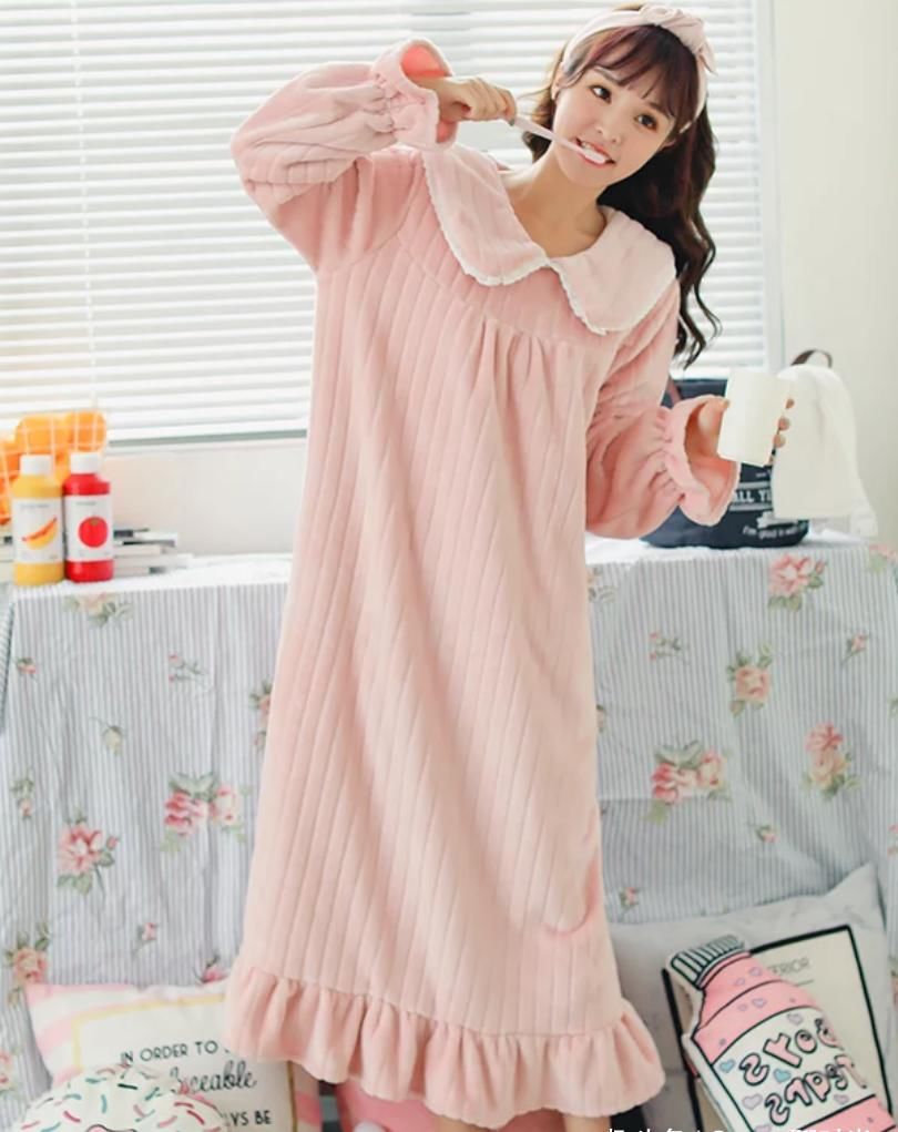 冬天|冬天出门美美的，在家也要足够精致优雅，试试这些超好看的睡衣