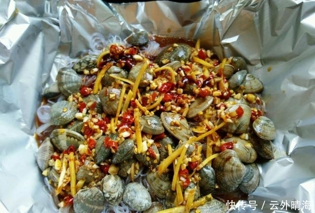 海鲜酱|人气火爆的花甲粉,在家也能做,十分简单,比外面做的还好吃