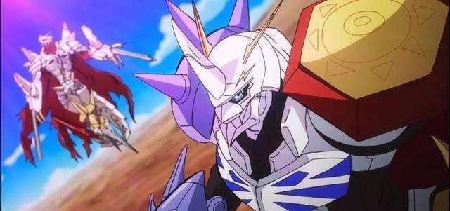  奥米加兽慈悲形态|数码宝贝: 都是超究极体, 白色帝皇龙甲兽能和白色奥米加兽55开吗