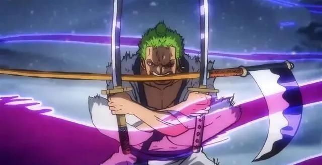超新星|海贼王：索隆再爆鬼气，犹如紫色修罗！能超越冥王雷利吗？