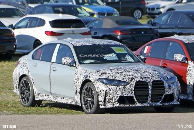 升级|宝马全新M3下月全球首发!搭3.0T+四驱,升级超大格栅回头率更高