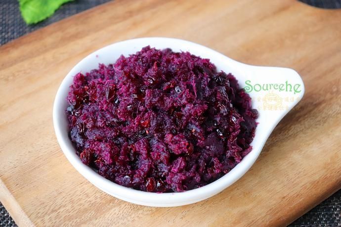 紫薯|自从学会做蔓越莓紫薯馅,每年中秋都炒十几锅,做月饼太好吃了!