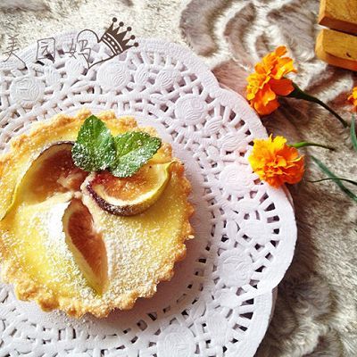  奶酪|椰蓉奶酪无花果派