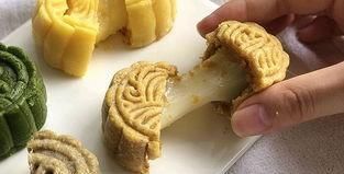 亲戚朋友|中秋过节送月饼,这样做的月饼可以拉丝哦,亲戚朋友都喜欢