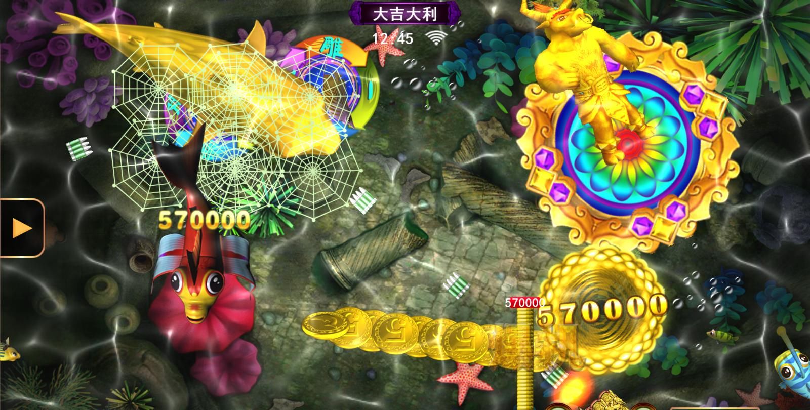 生活|星力游戏：牛魔王自乱阵脚丢盔弃甲，星力捕鱼幸运六狮从容不迫却自拔来归