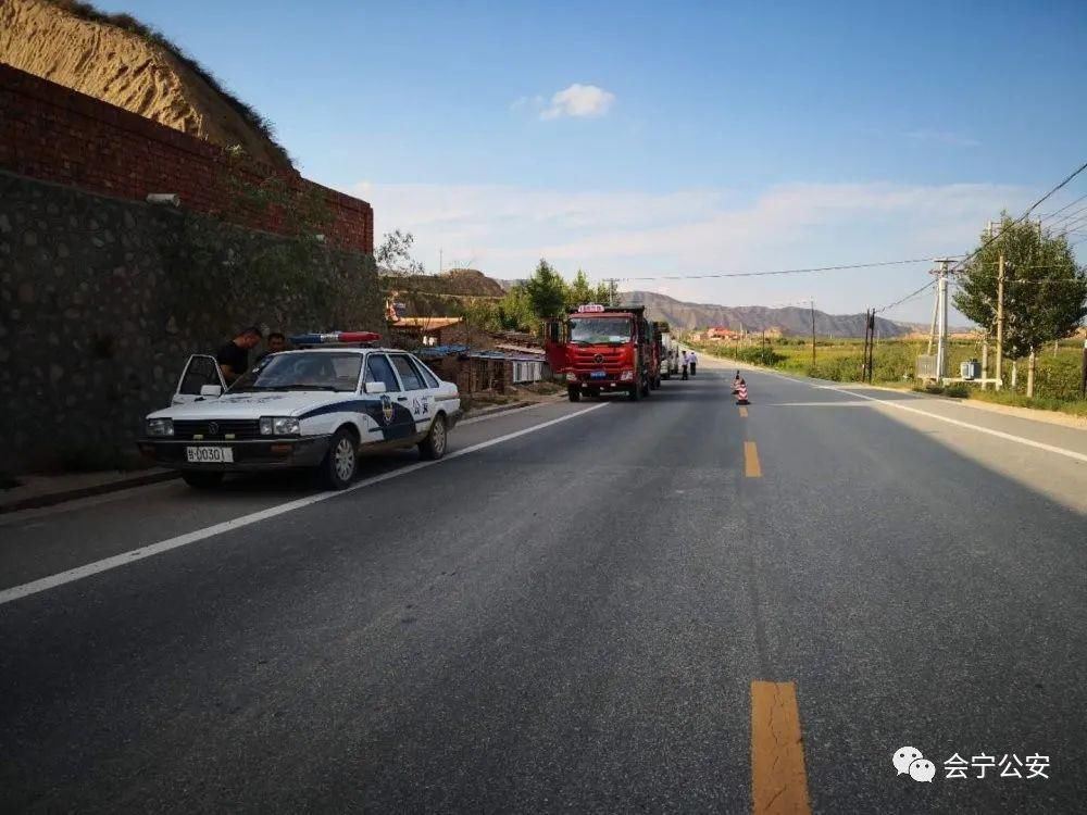  农村|会宁公安：头寨派出所开展农村道路交通违法查处