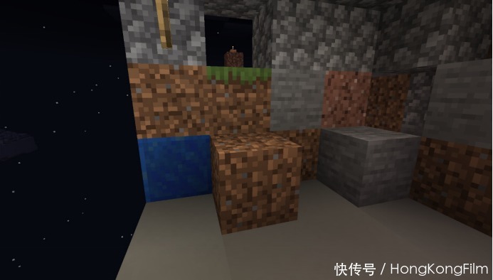 生存|《我的世界》天上竟然会下方块雨 被掩埋的世界中我们该如何生存