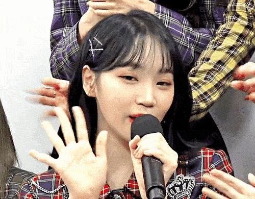 黑发|染回黑发的女团爱豆,好可爱漂亮!