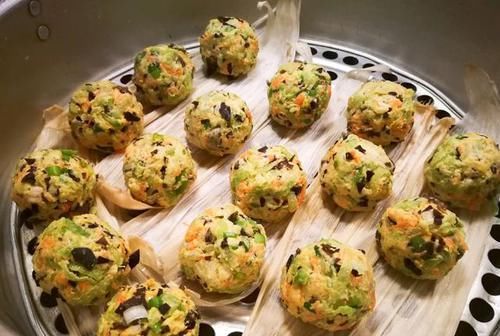 油炸|这款蔬菜丸子,无需油炸,操作简单又美味,一起过健康生活
