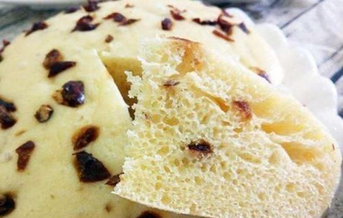  搅拌|想吃发糕，用1碗面粉2个鸡蛋，一搅一蒸，松软不粘牙，不塌陷