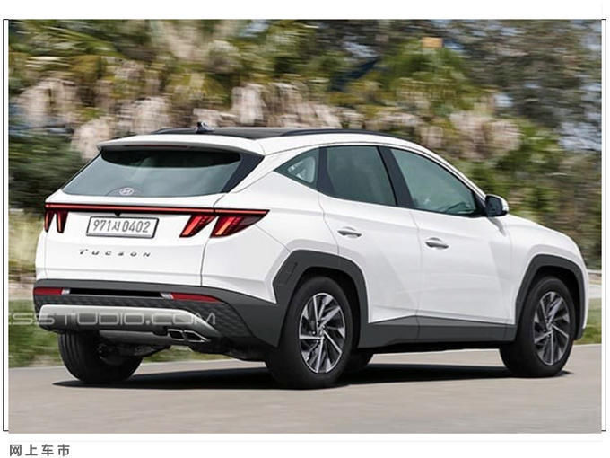  设计|现代新途胜内饰效果图 布局酷似奔驰新S级/8月亮相