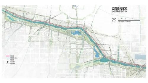 一带|设计图曝光！菏泽将打造万福生态景观带！规划设计为“一带两轴双核五片区”...