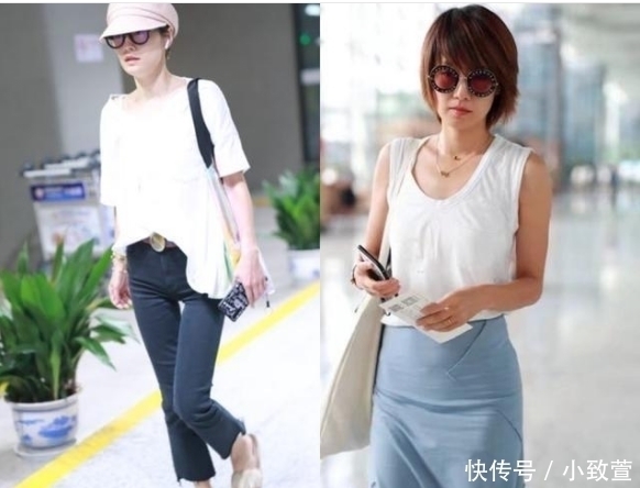 马伊|马伊琍离婚首现身,身材暴瘦状态差,脚踩拖鞋手腕带十几条大金链