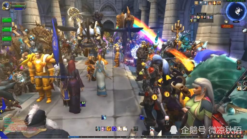 NPC|魔兽世界：“贼神”专属NPC，新增互动特效，白色翅膀很亮眼！