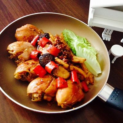  杏鲍菇|鲜香虾米鸡腿杏鲍菇