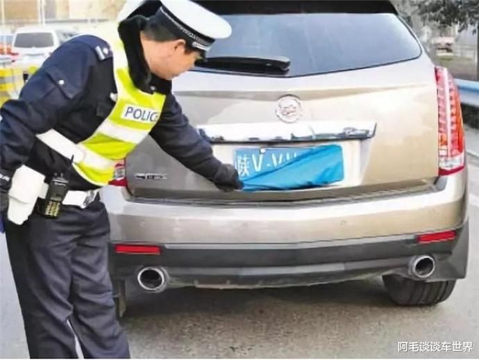  车主|半路被交警拦下，罪名为“故意遮挡车牌”，车主：它是飞来的！