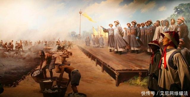 海水|虎门销烟之时，林则徐为何不采取火烧，却要费时费力地用海水泡？