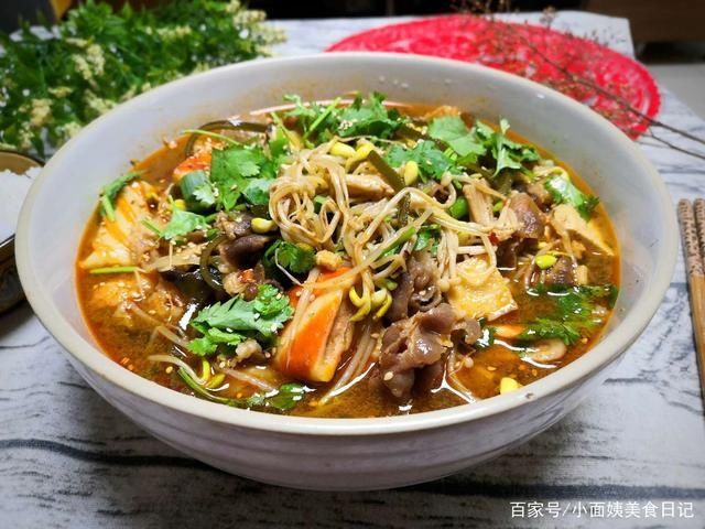 美食|冒菜?很多人都爱吃这一口,自己做食材简单又营养,比买的还好吃