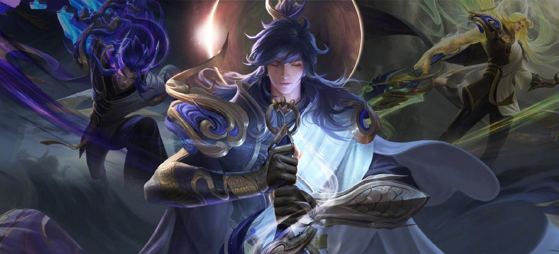 李信|王者荣耀李信新皮特效帅炸，1350点券买1当3，天美终于良心了